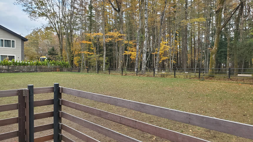 ドッグランはとっても広くて自然の感じが気持ちよく雰囲気も最高です!